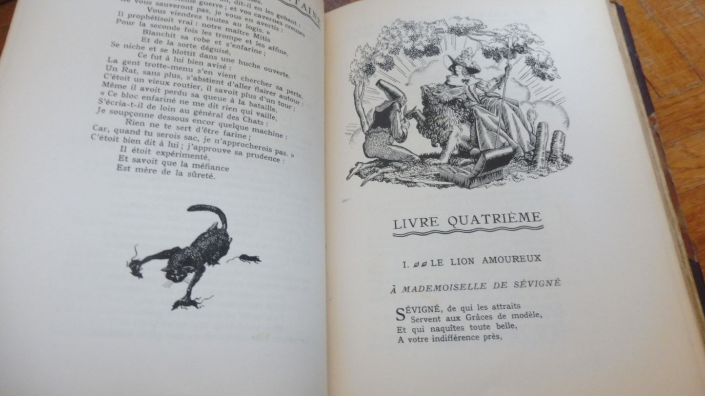 Fables de La Fontaine 1934 illus. Sylvain Sauvage