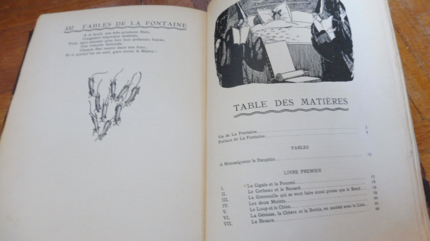 Fables de La Fontaine 1934 illus. Sylvain Sauvage