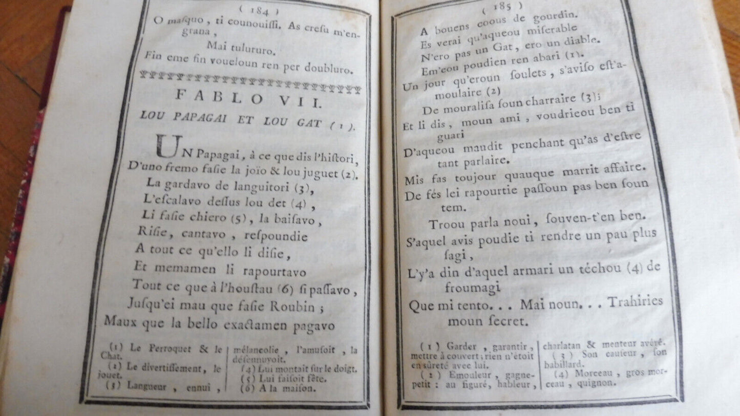 Recuil de pouesiés prouvençalos (François Toussaint Gros) 1763 PROVENCAL