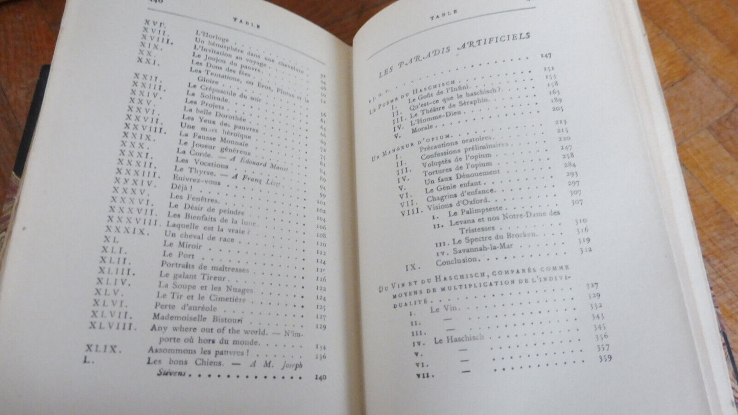 Oeuvres de Baudelaire 1949