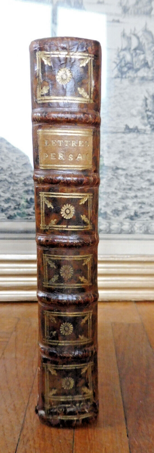 Les Lettres persanes (Montesquieu) 1761 2 tomes en 1 vol.