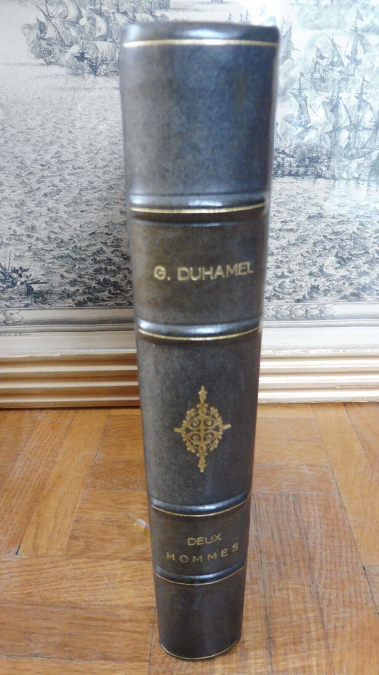 Deux hommes (Georges Duhamel) 1949 NUMEROTE illus. Barret
