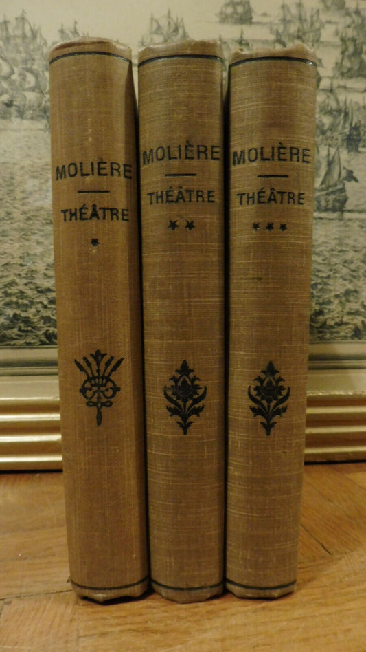 Théâtre de Molière 1911 3 vol.