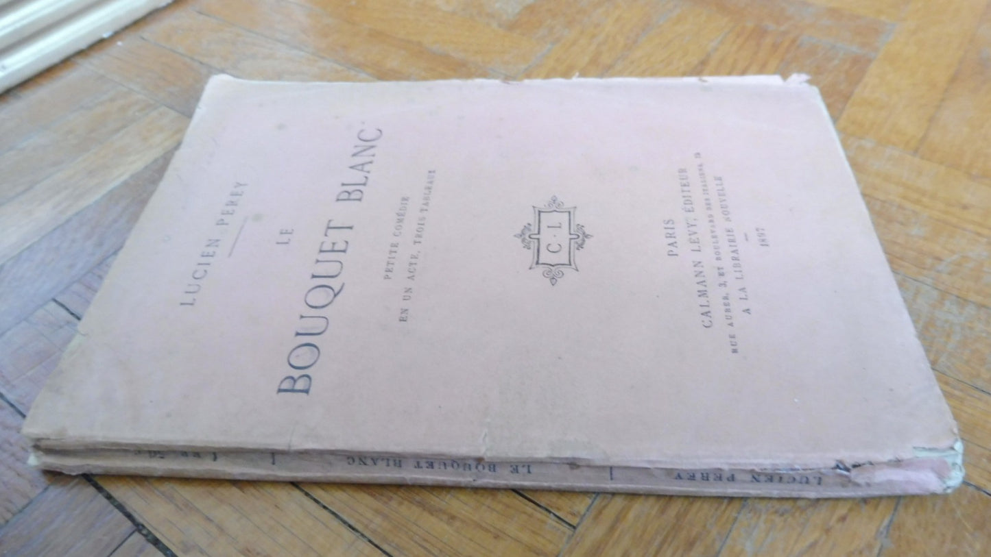 Le Bouquet blanc (Lucien Perey) 1897 EO