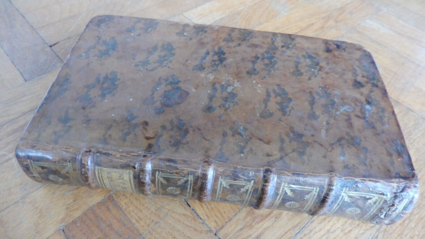 Les Lettres persanes (Montesquieu) 1761 2 tomes en 1 vol.