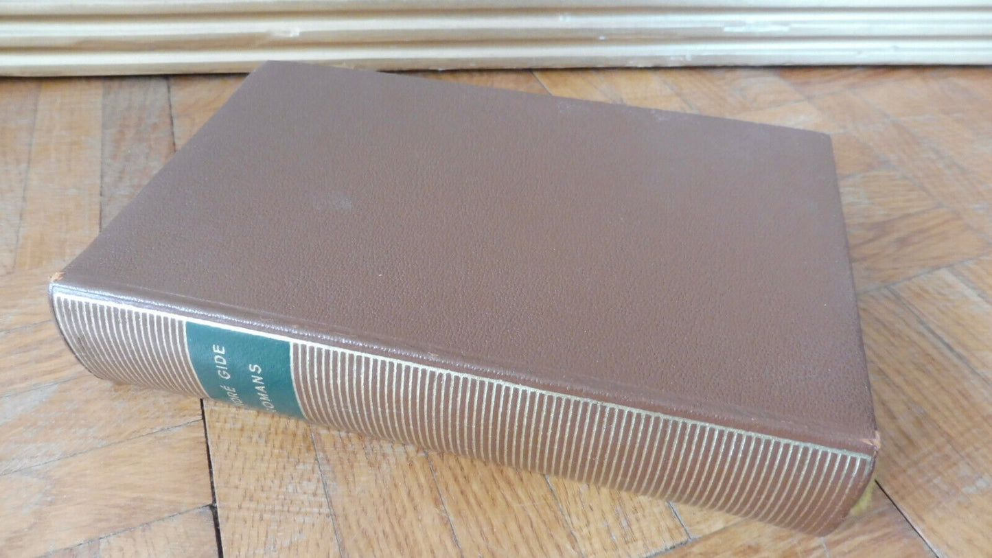Romans d'André Gide 1961 PLEIADE