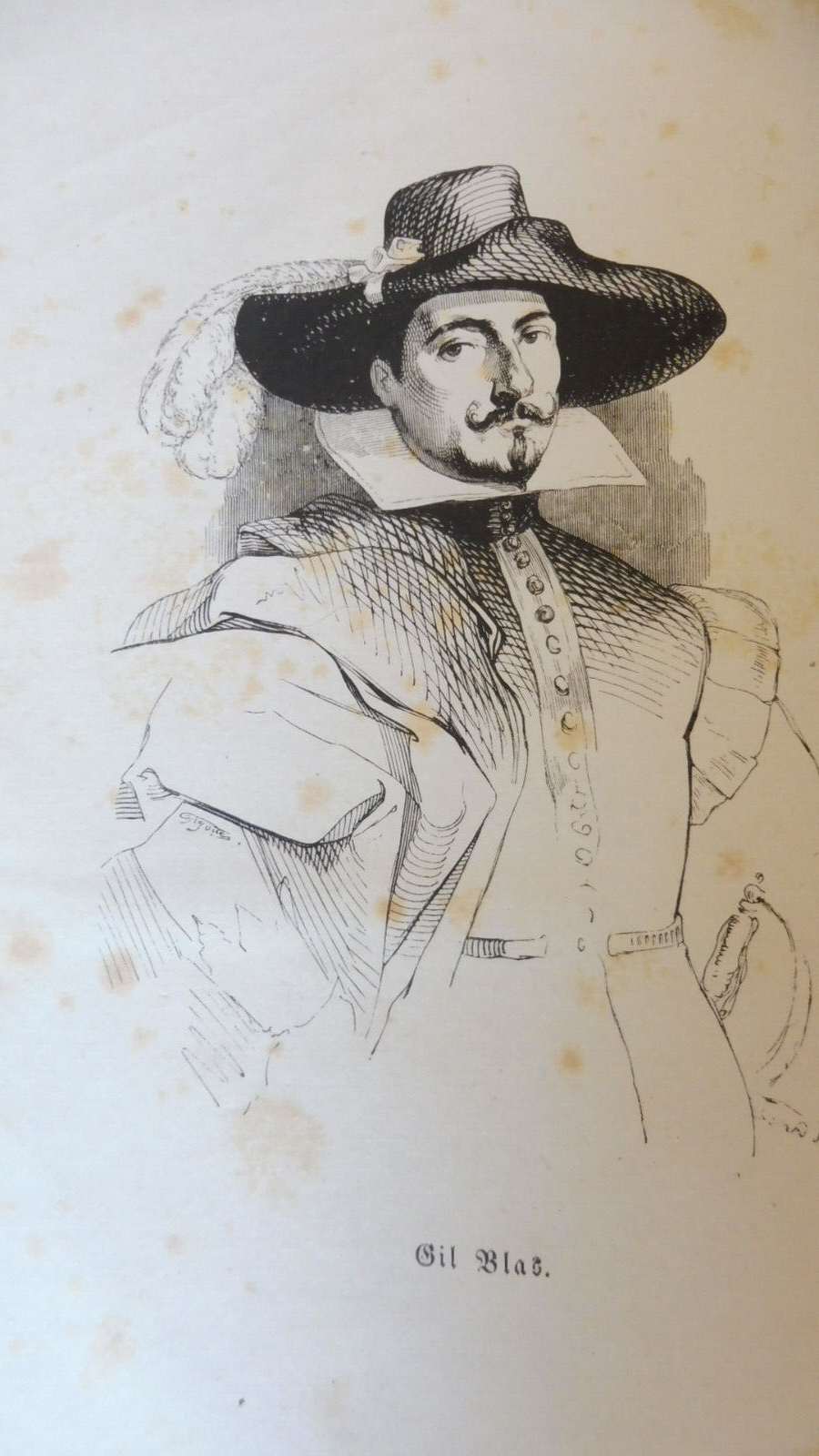 Histoire de Gil Blas (Le Sage) 1835 illus. Gigoux