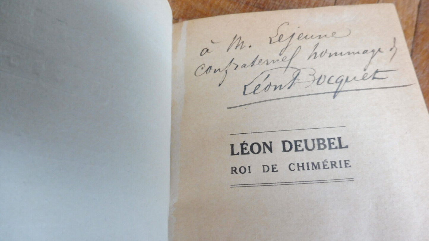 Léon Deubel (Léon Boquet) 1930 EO ENVOI