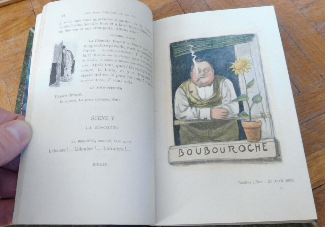 Les Marionnettes de la vie (Georges Courteline) s.d. illus. Barrère