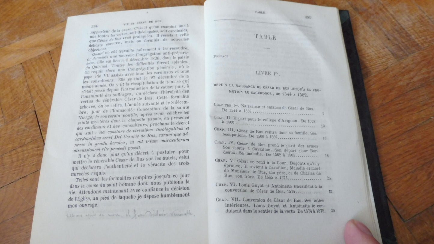Vie du vénérable César de Bus (Chamoux) 1867