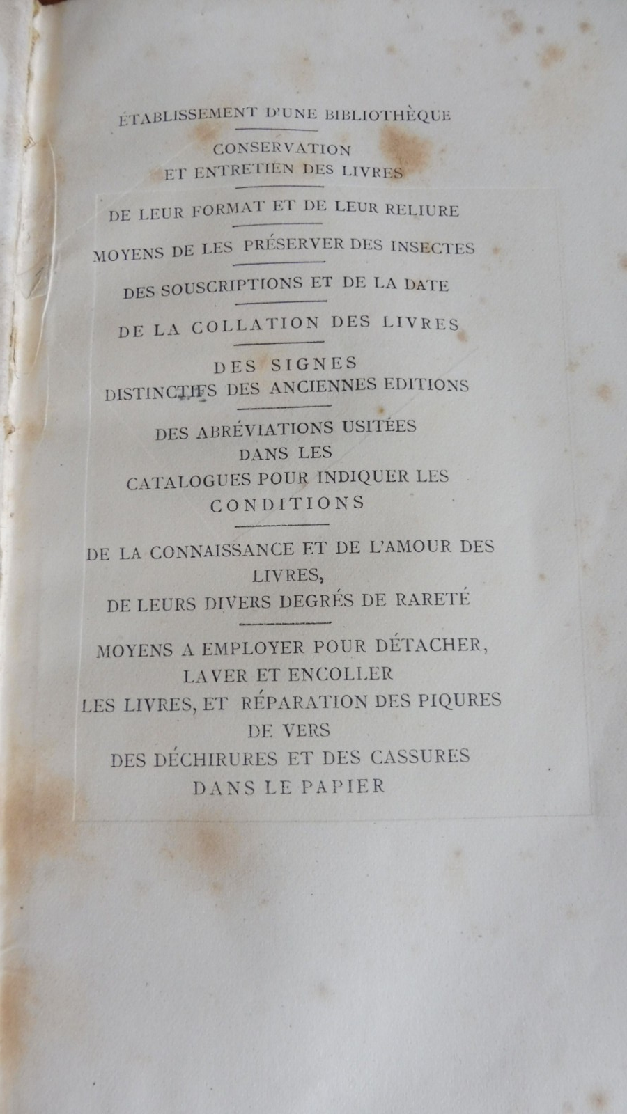 Connaissances nécessaires à un bibliophile (Édouard Rouveyre) 1878