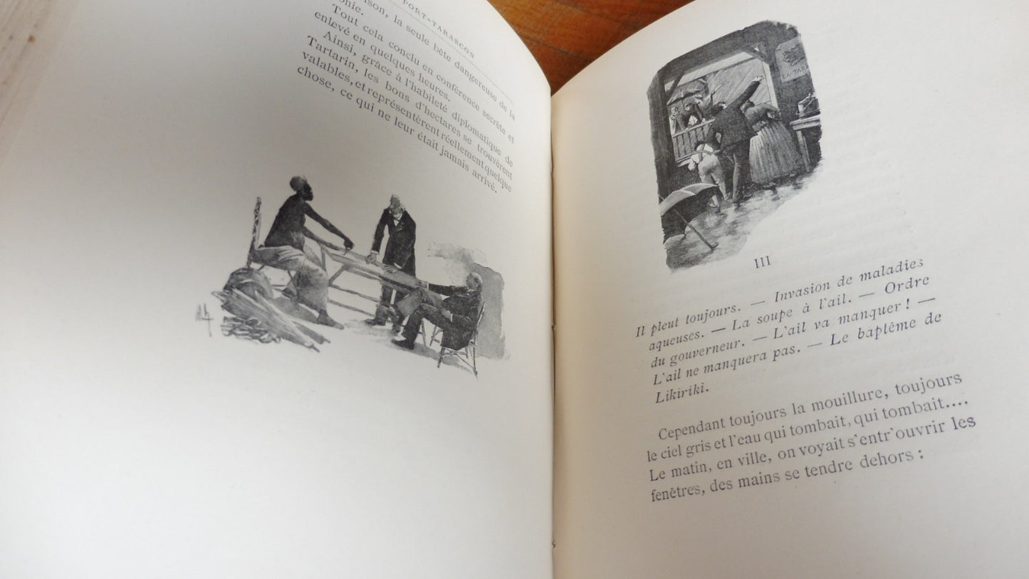 Port-Tarascon (Alphonse Daudet) 1890 EO + ENVOI