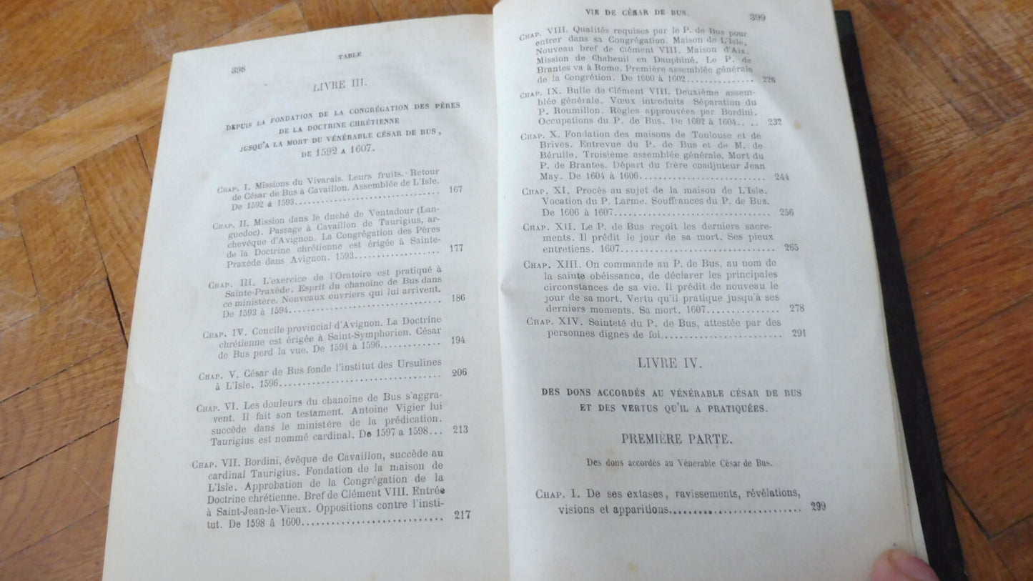 Vie du vénérable César de Bus (Chamoux) 1867