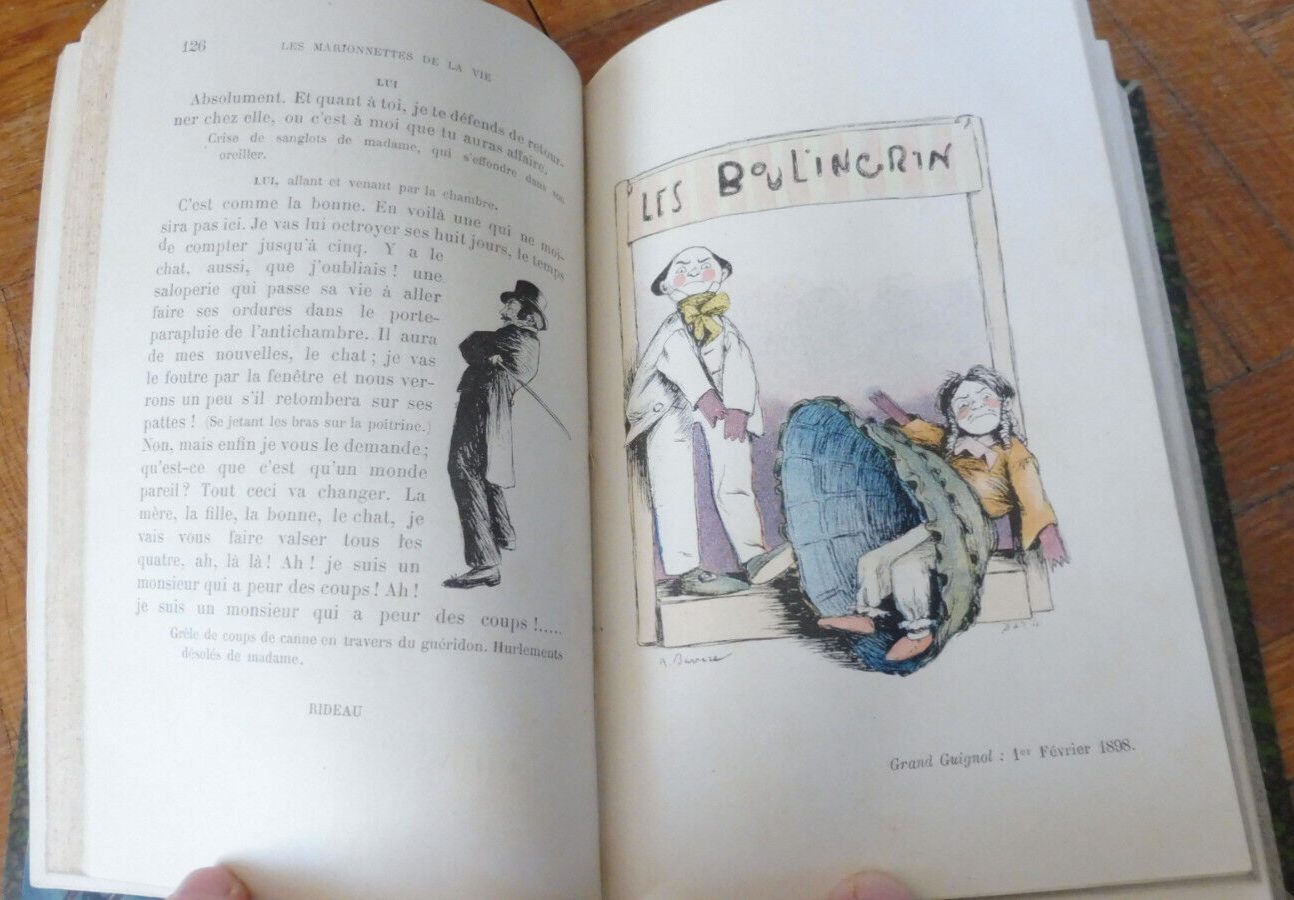 Les Marionnettes de la vie (Georges Courteline) s.d. illus. Barrère