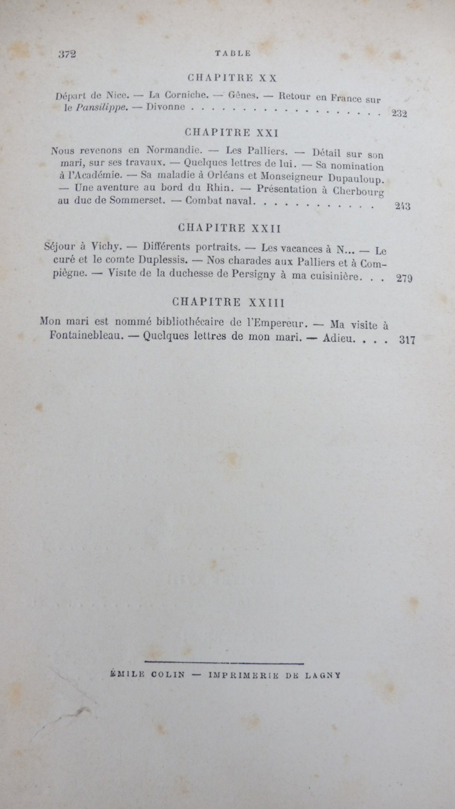Quelques années de ma vie (Octave Feuillet) 1896