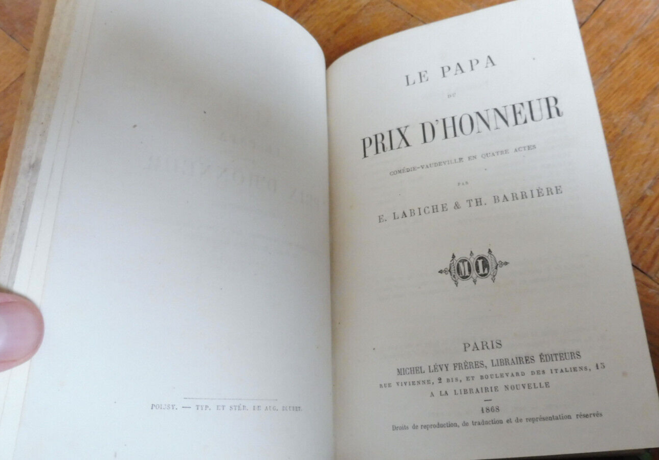 Comédies (Labiche, Quatrelles, Meilhac...) 35 vol. en 5 tomes