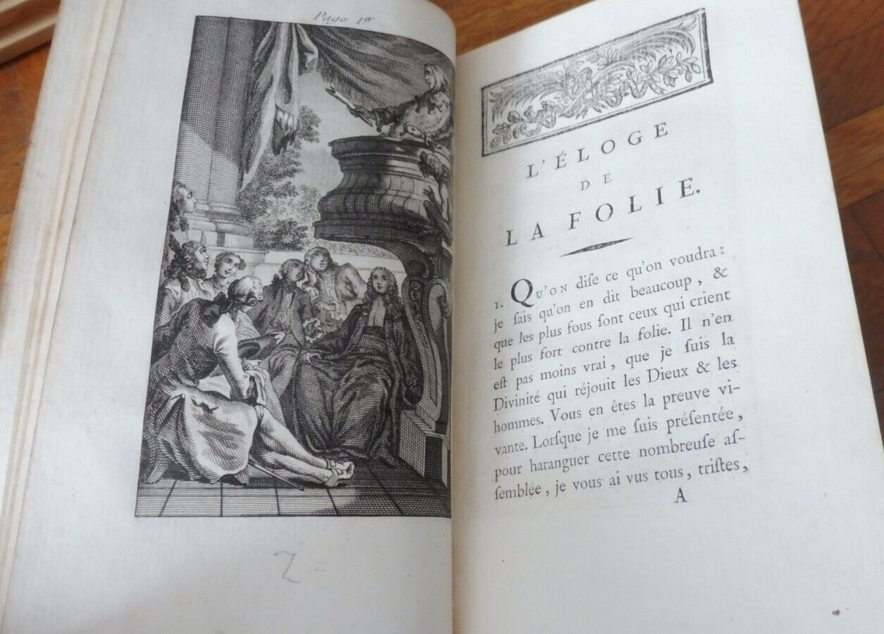 L'Eloge de la Folie (Erasme) 1789