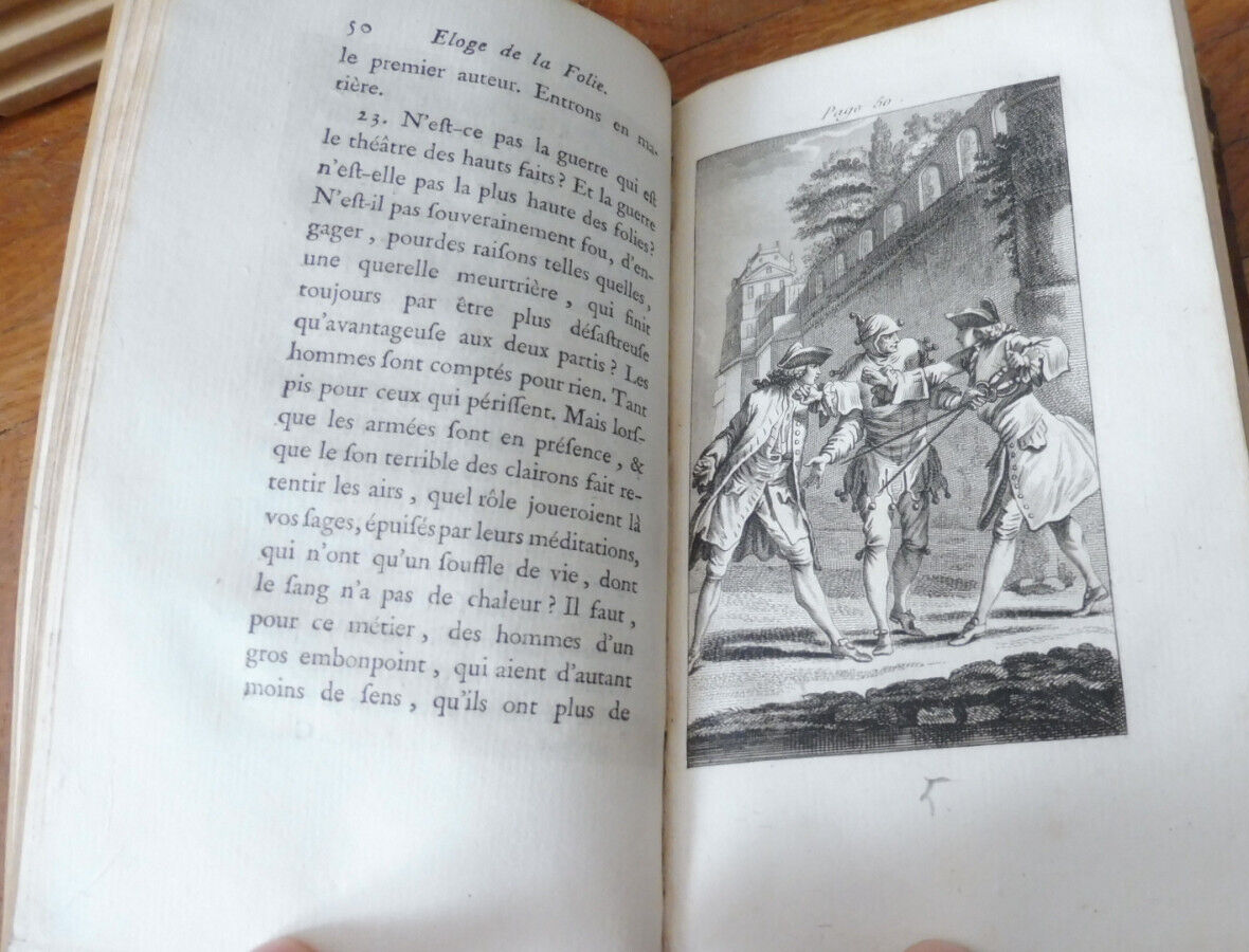 L'Eloge de la Folie (Erasme) 1789