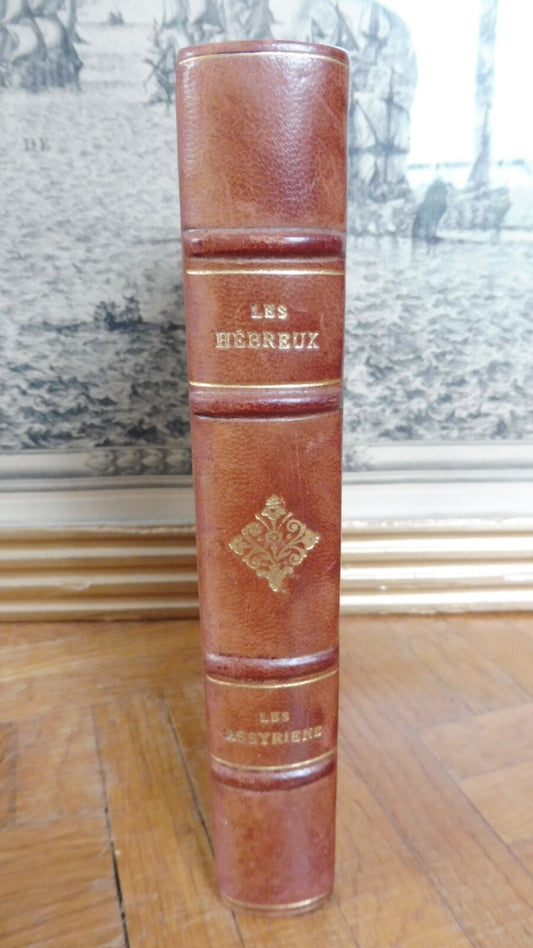 Les Hébreux (G. Nahon) 1963 + Les Assyriens (M. Vieyra) 1961 2 tomes en 1 vol.