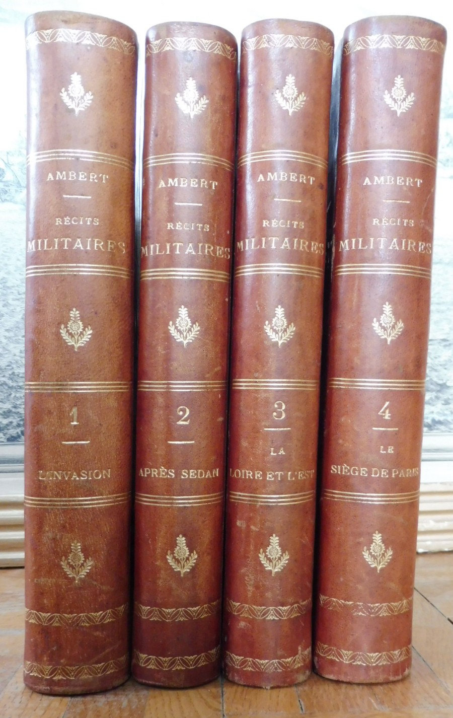 Récits militaires (Général Ambert) s.d. 4 vol. GUERRE 1870