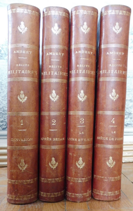 Récits militaires (Général Ambert) s.d. 4 vol. GUERRE 1870