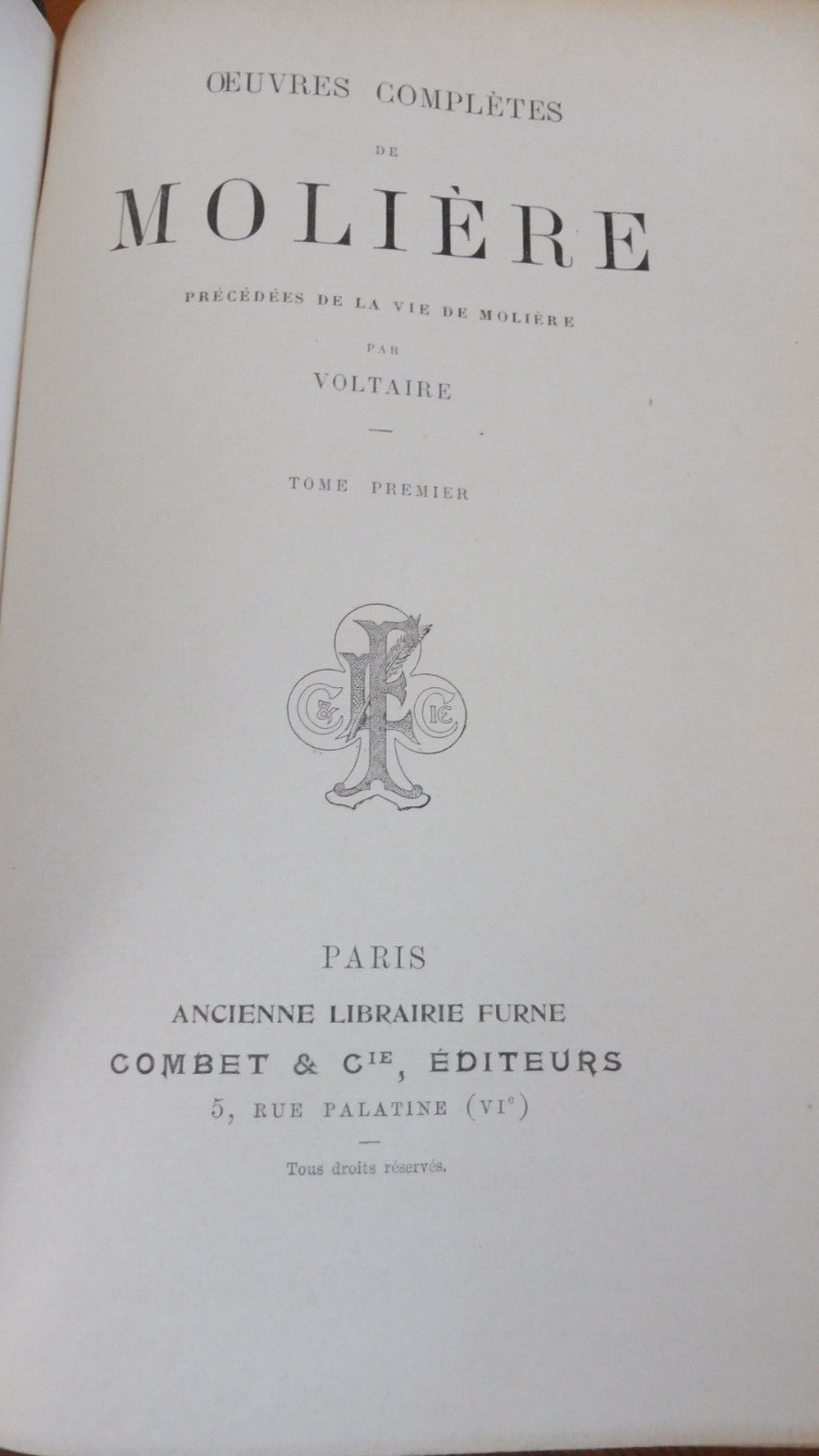 Oeuvres complètes de Molière s.d. 2/2