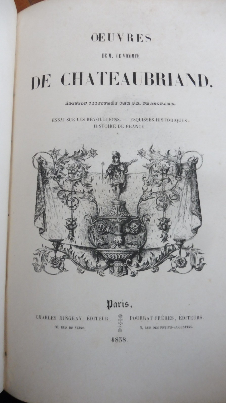 Oeuvres de Chateaubriand 1858 illus. Fragonard