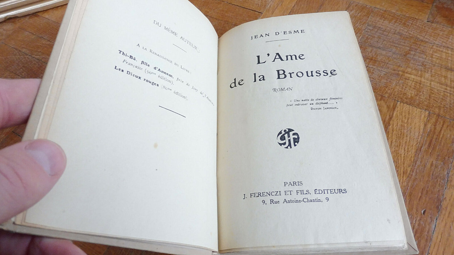 L'Âme de la brousse (Jean d'Esme) s.d.