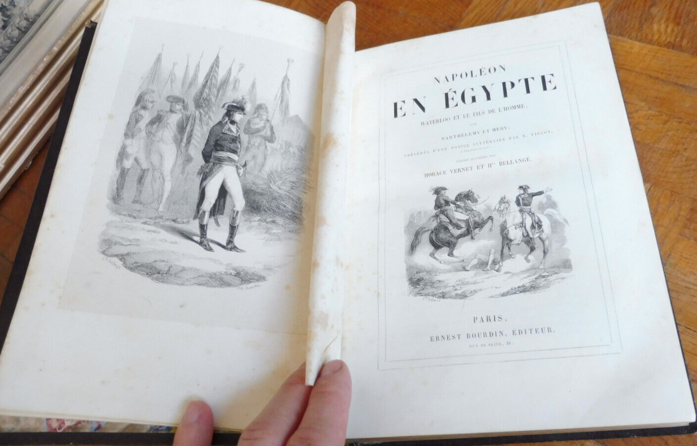Napoléon en Egypte (Barthélemy et Méry) s.d. illus. Vernet et Bellangé