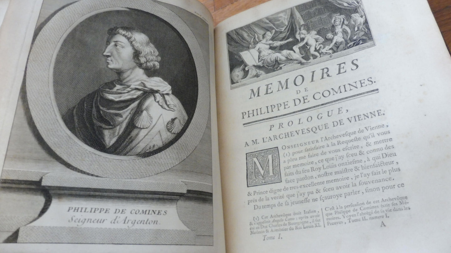 Mémoires de messire Philippe de Comines (Godefroy) 1747 4/4