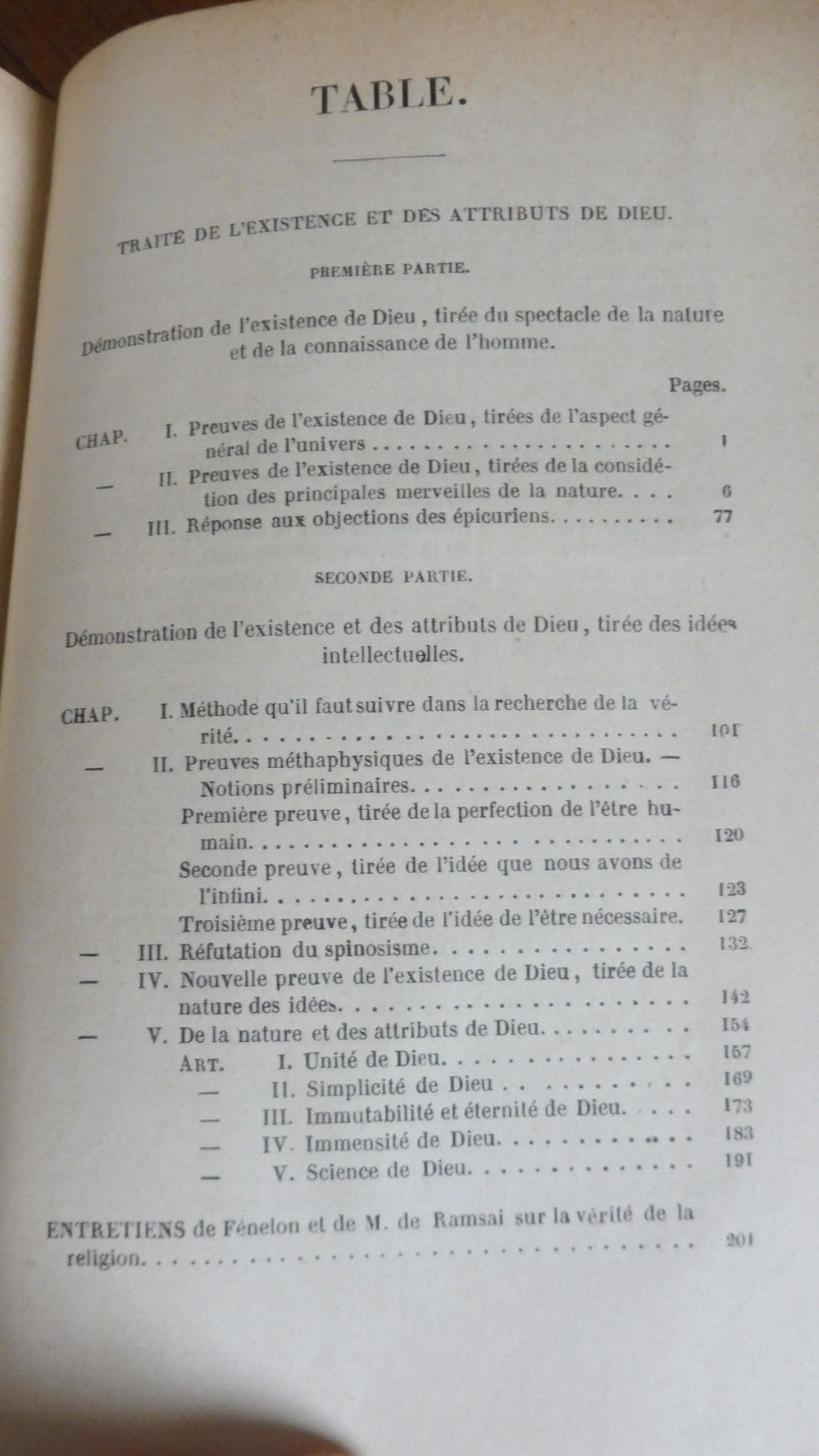 Existence et attributs de Dieu (Fénelon) 1891