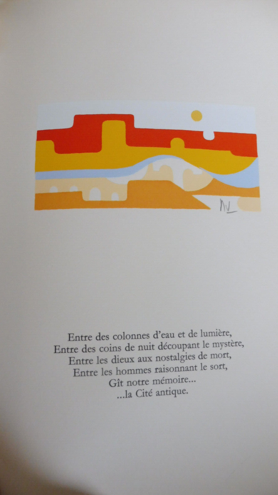 La Cité antique (J. P. Maurel) 1976 illus. Robert Viel POESIE