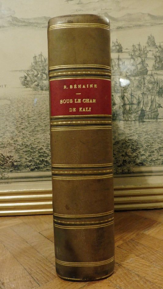 Sous le char de Kali (René Behaine) 1947 EO