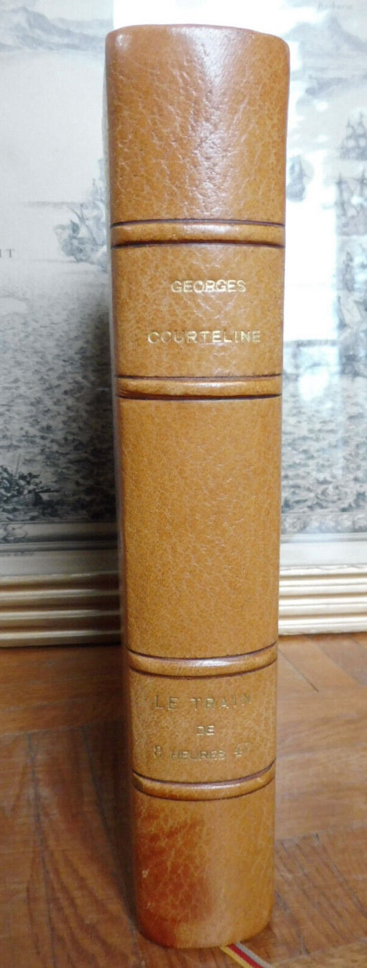 Le Train de 8 heures 47 (Courteline) 1931 illus. Bofa VELIN NUMEROTE + SUITE