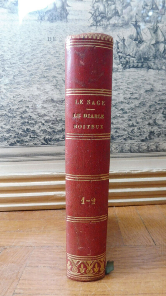 Le Diable boiteux (Le Sage) 1830 2 tomes en 1 vol. COMPLET