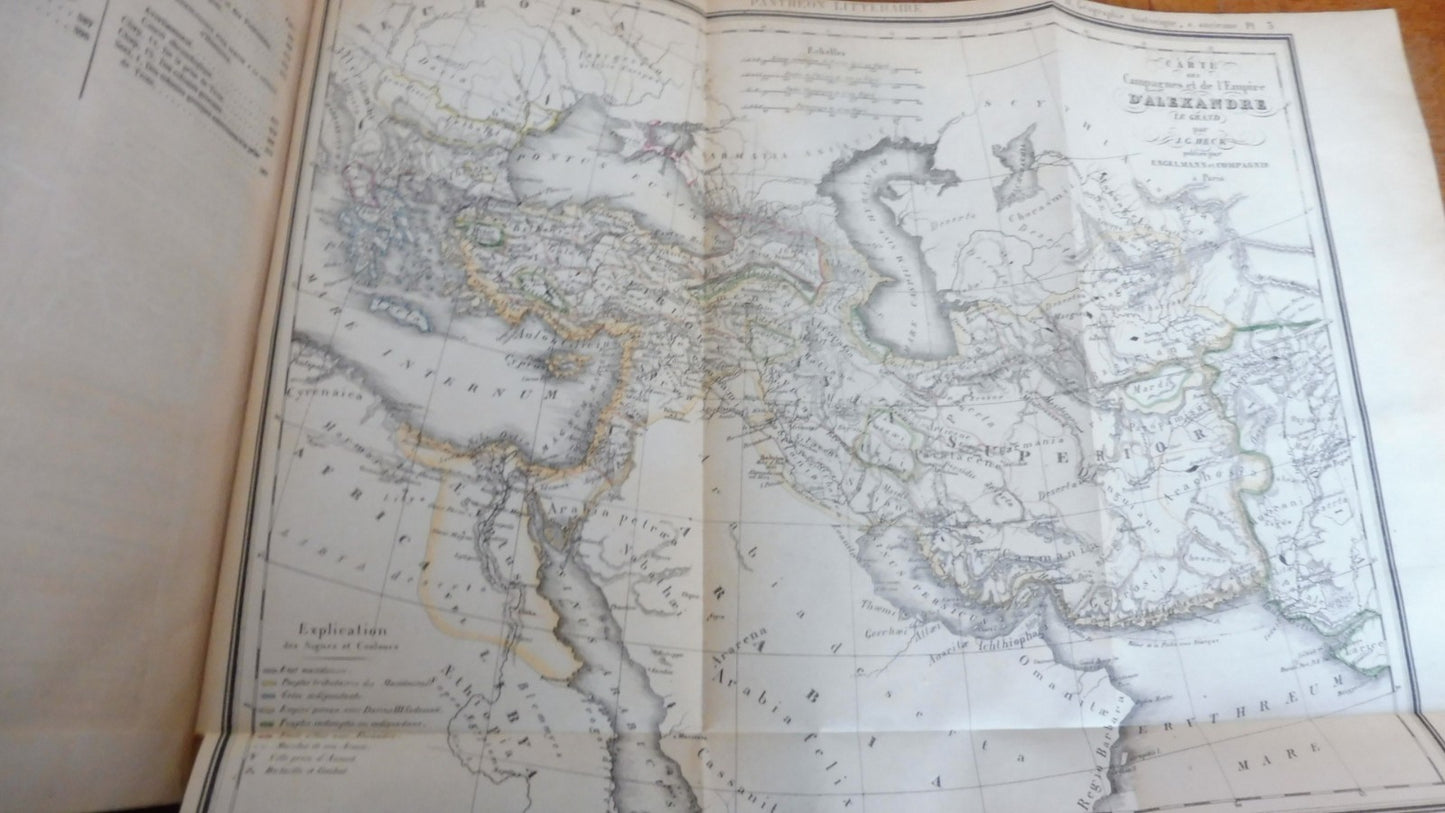 Choix des historiens grecs (Buchon trad., Hérodote, Ctésias, Arrien) 1857