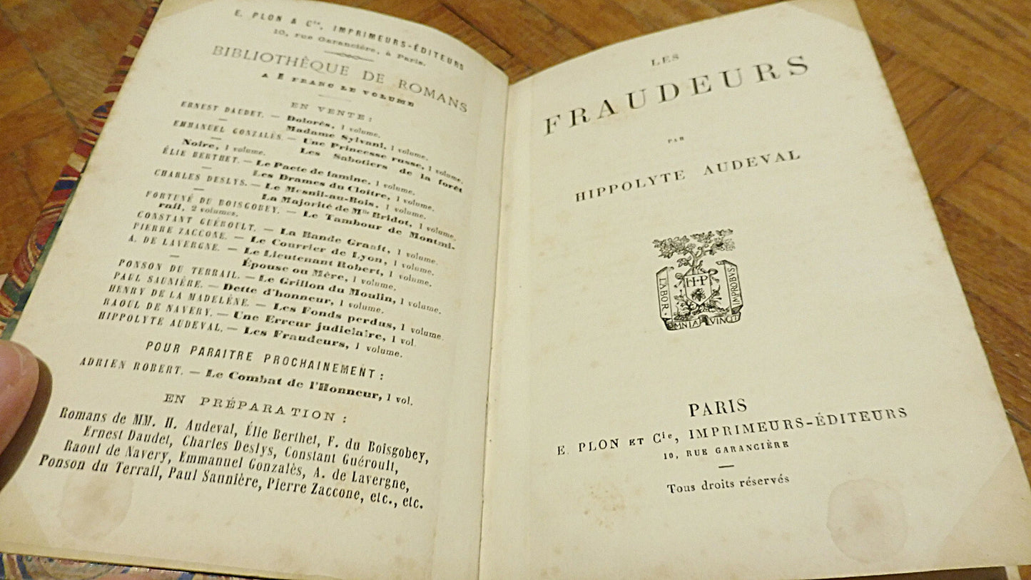 Les Fraudeurs (Hippolyte Audeval) s.d.