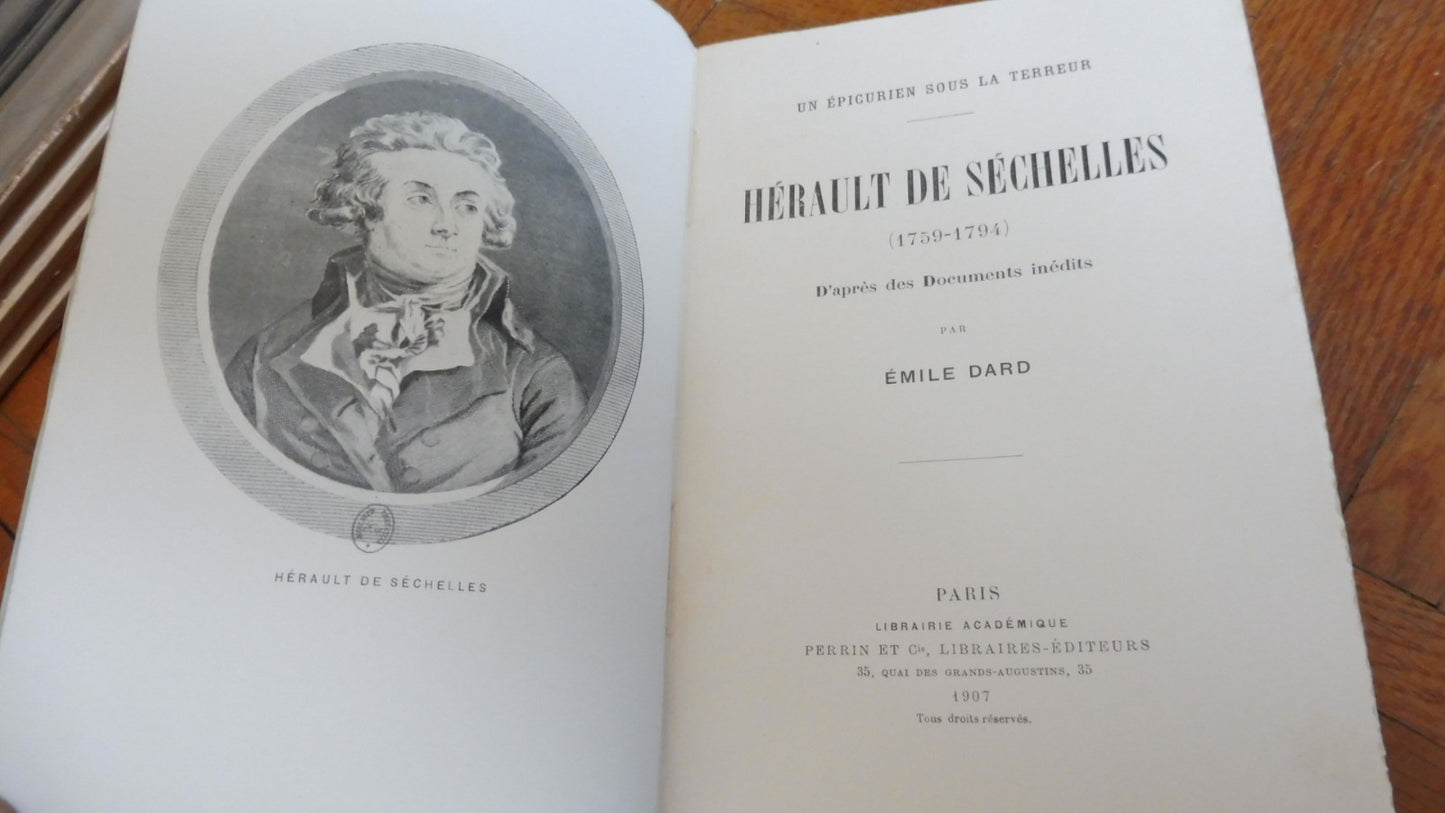 Hérault de Séchelle 1759-94 (Emile Dard) 1907