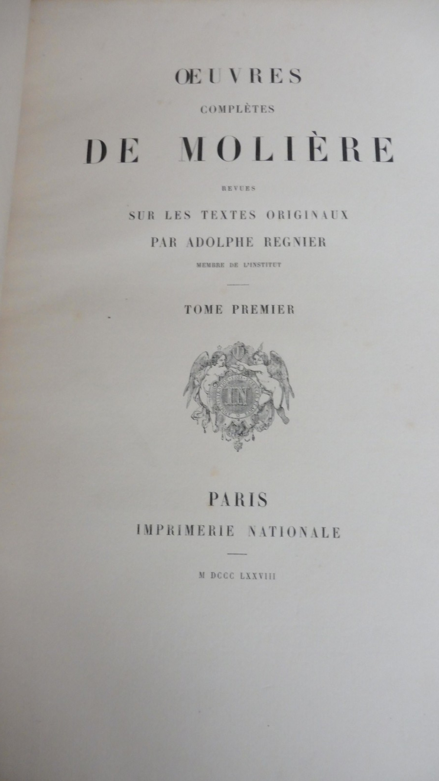 Oeuvres de Molière 1878 5/5