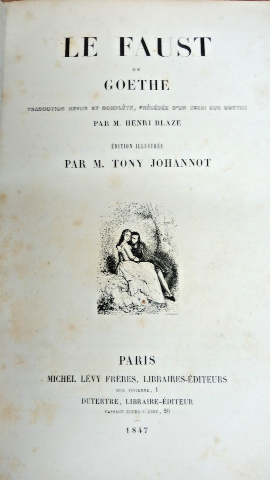 Le Faust (Goethe) 1847 illus. Johannot