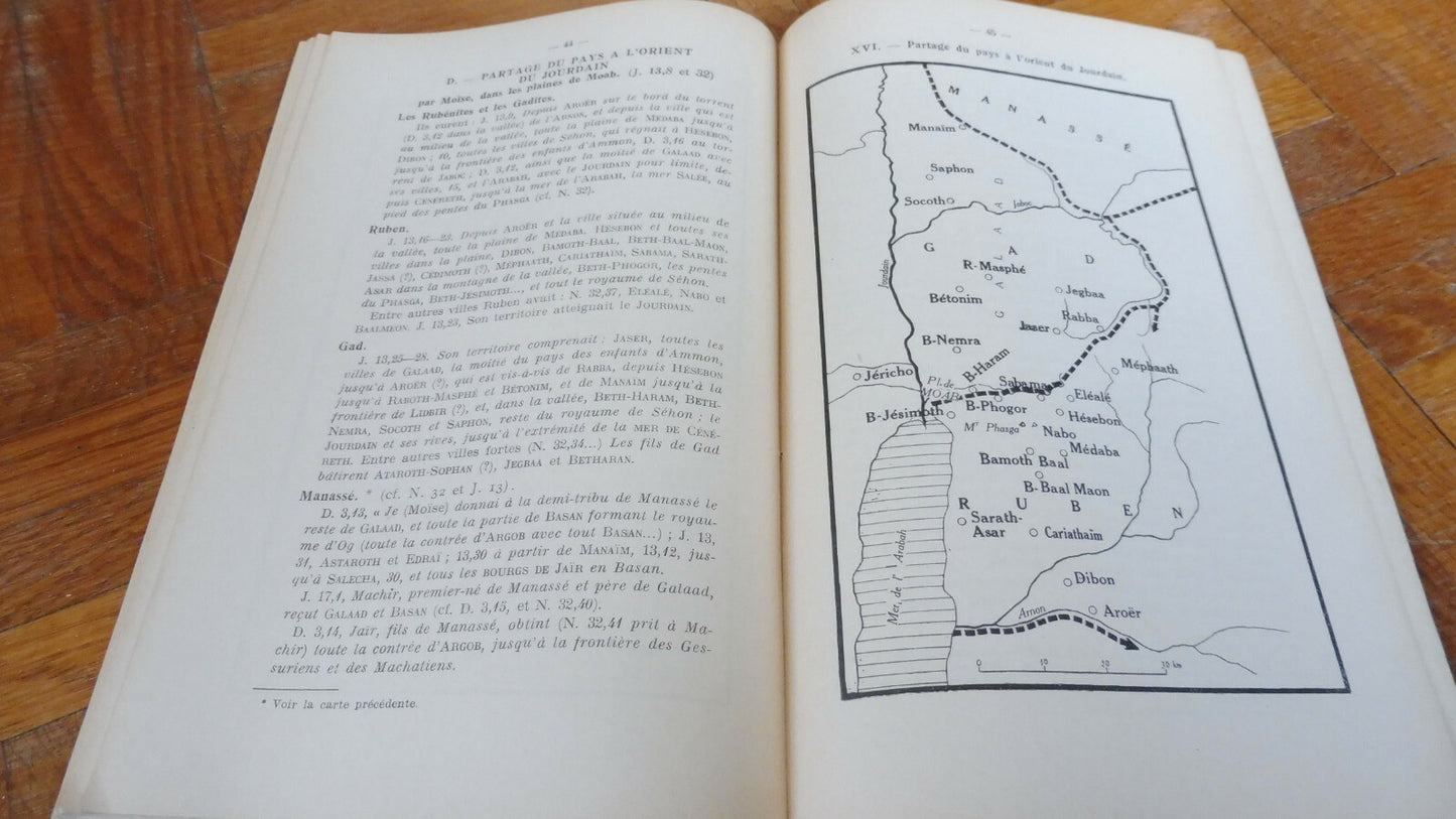 Atlas historique de l'Ancien Testament (Tellier) 1935 2 vol. COMPLET