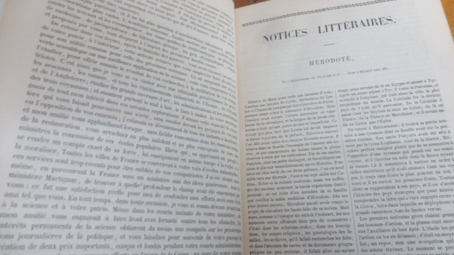 Choix des historiens grecs (Buchon trad., Hérodote, Ctésias, Arrien) 1857