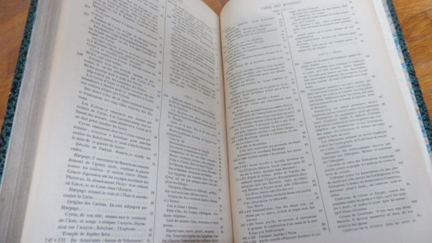 Choix des historiens grecs (Buchon trad., Hérodote, Ctésias, Arrien) 1857