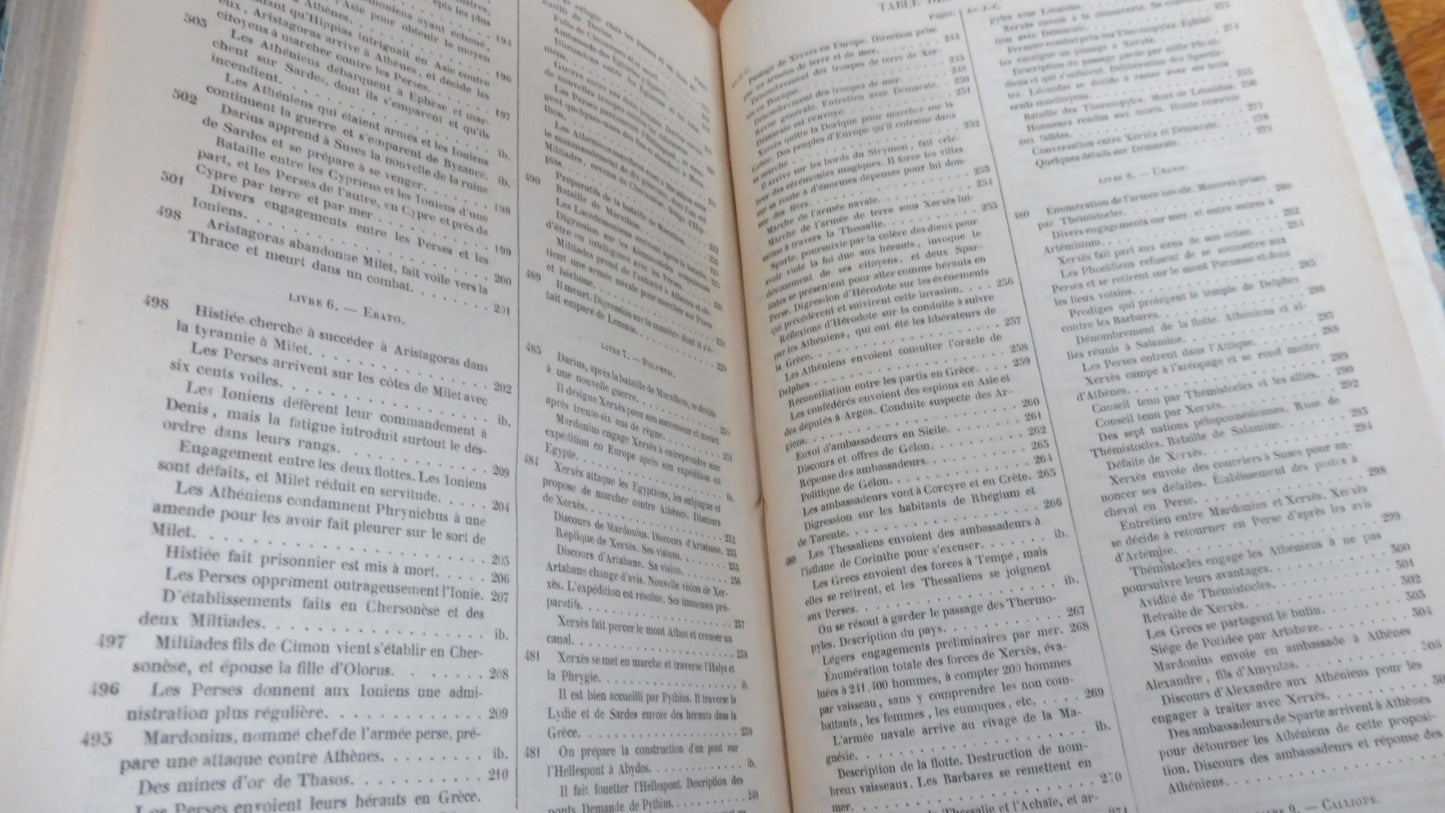 Choix des historiens grecs (Buchon trad., Hérodote, Ctésias, Arrien) 1857