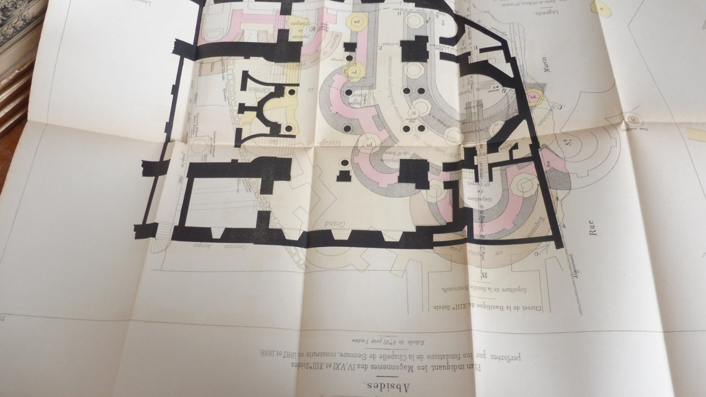 Les Basiliques de Saint-Martin à Tours (S. Ratel) 1886 ENVOI