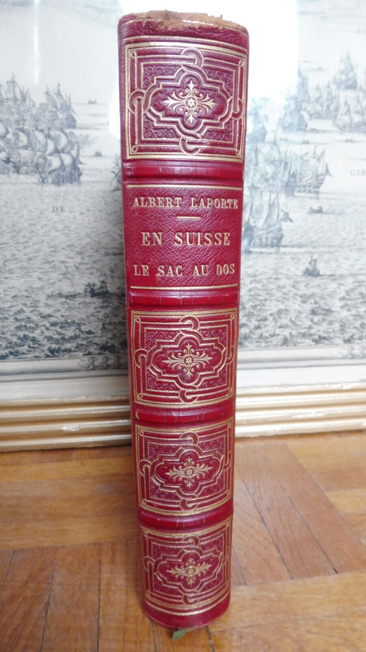 En Suisse le sac au dos (Albert Laporte) s.d.