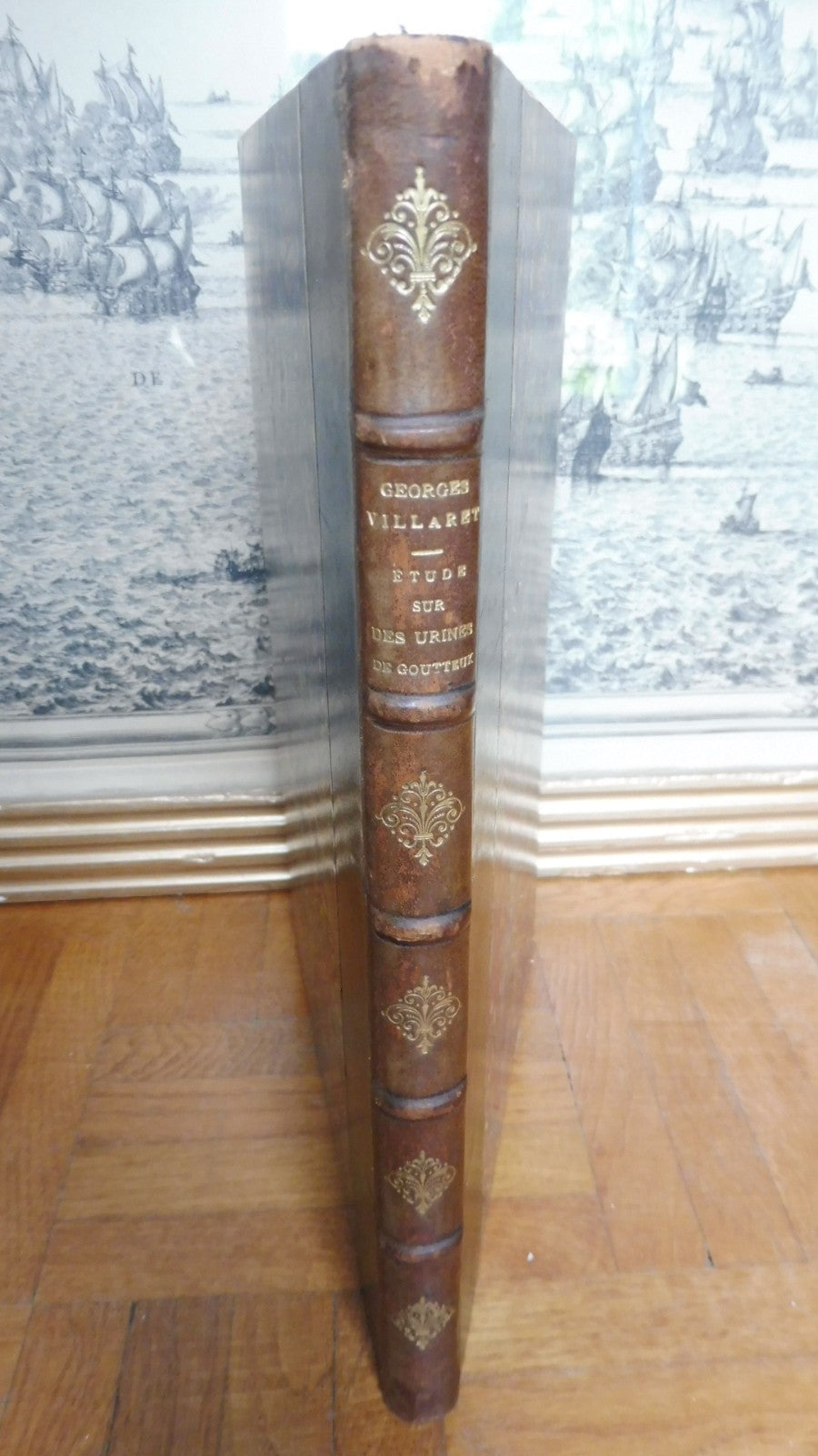 Etude sur l'urine des goutteux (Georges Villaret) 1901