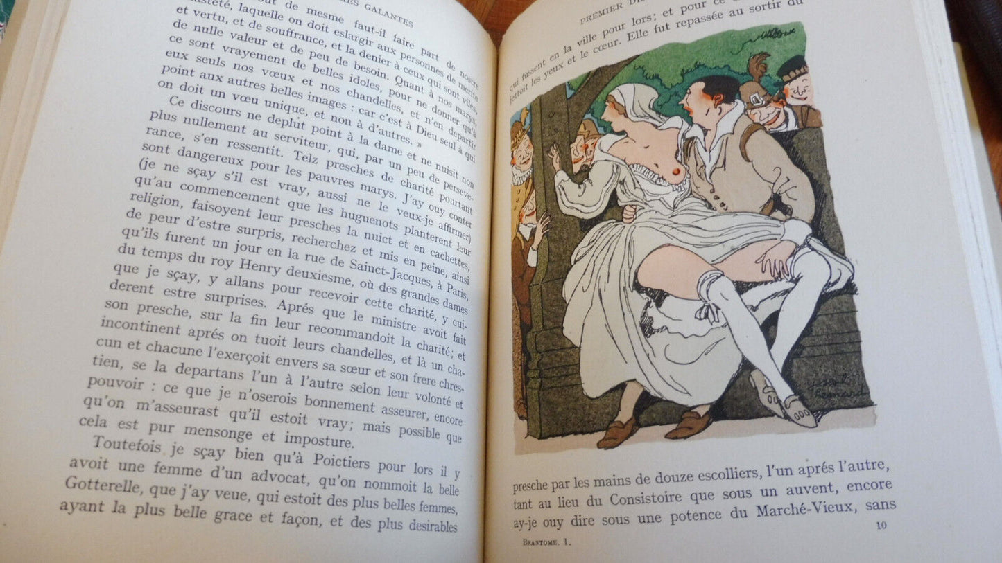 Les Dames galantes (Brantome) 1930 illus. Hémard VELIN