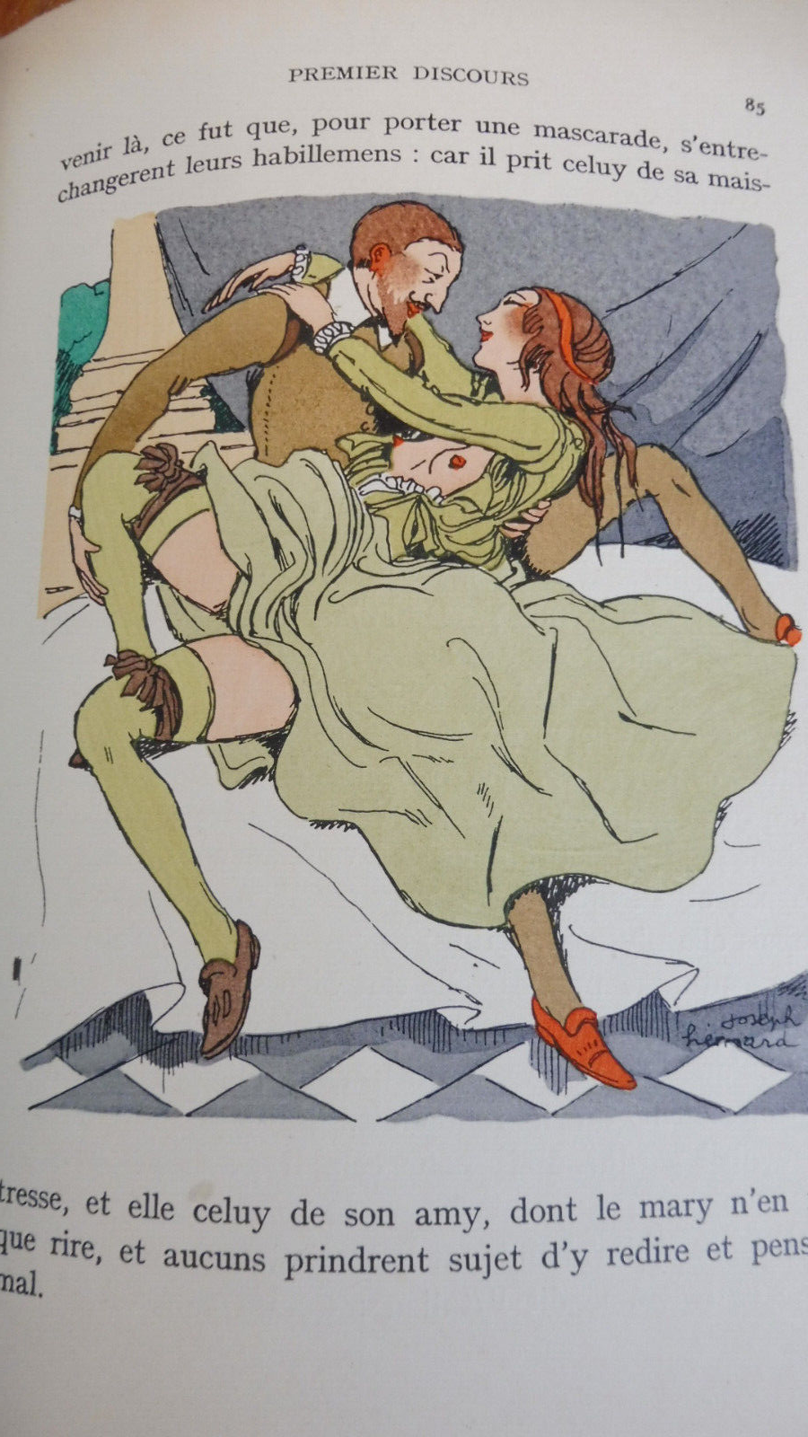 Les Dames galantes (Brantome) 1930 illus. Hémard VELIN
