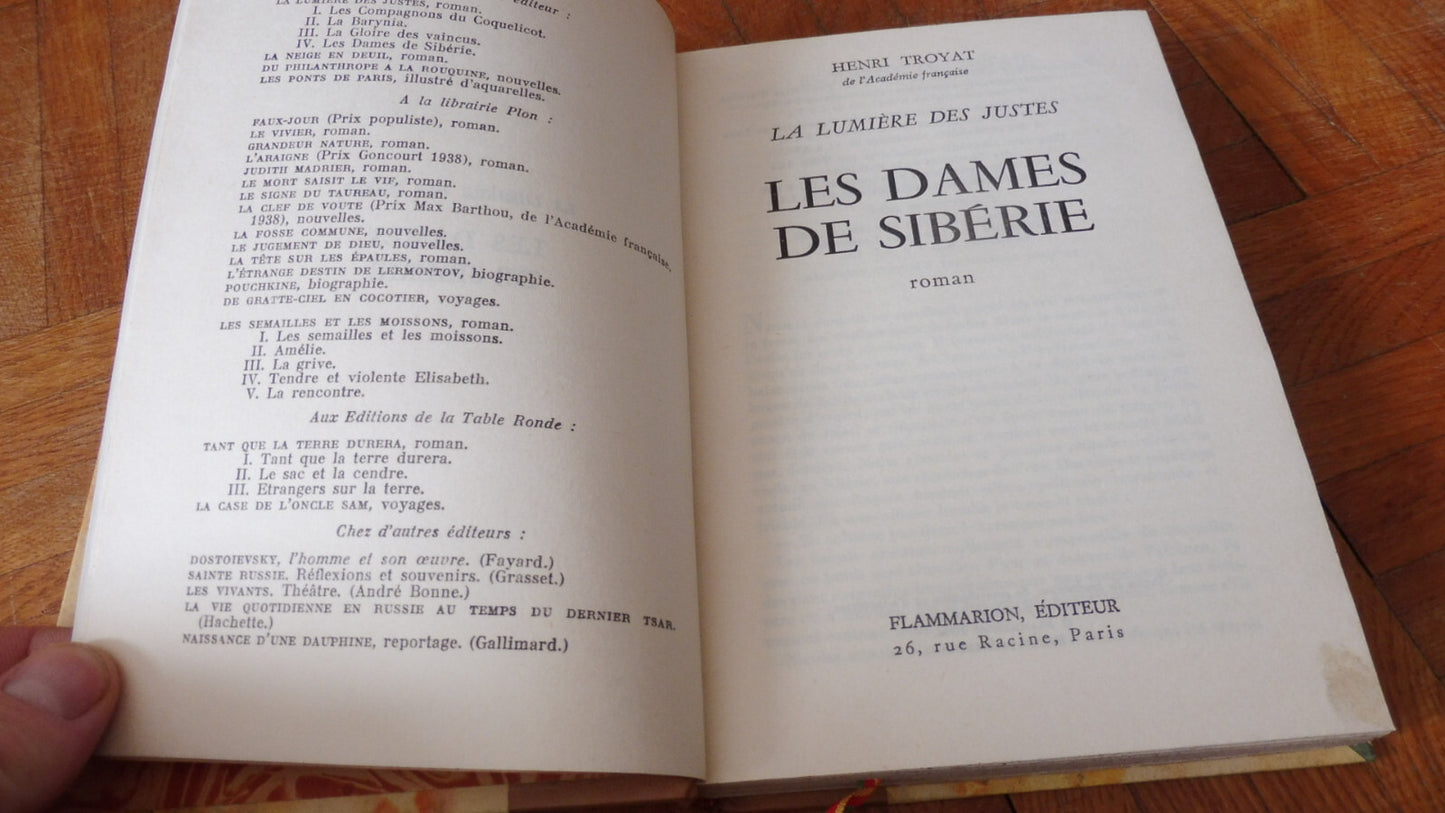 Les Dames de Sibérie (Henri Troyat) 1962